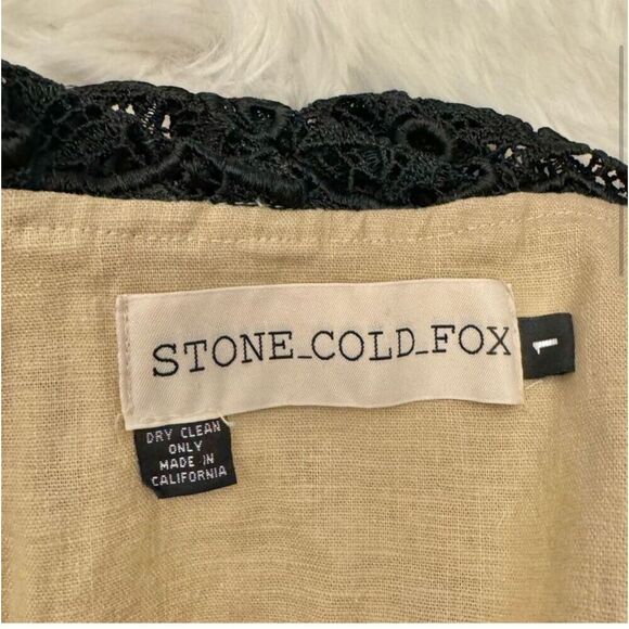 GORGEOUS NEW STONE_COLD_FOX Black Strapless Lace Bustier Top- Retails at $198 - Picture 6 of 7